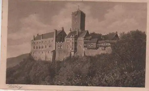 Eisenach - Wartburg - Ostseite - ca. 1935