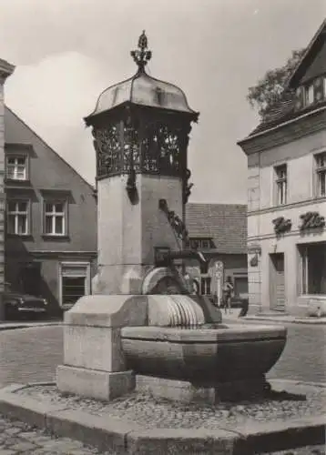 Buckow - Brunnen am Markt - ca. 1975