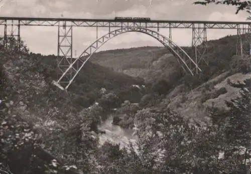 Solingen - Müngsten - Müngstener Eisenbahnbrücke - 1957