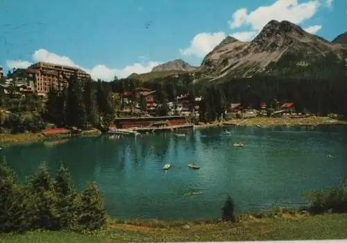 Schweiz - Schweiz - Arosa - Untersee mit Strandbad - 1965