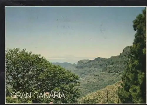 Spanien - Gran Canaria - Spanien - Vista del Teide desde Tejeda