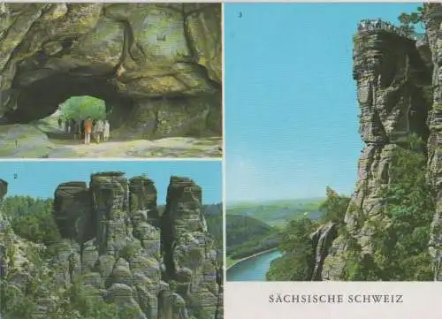 Sächsische Schweiz - u.a. Kleine Gans - ca. 1975