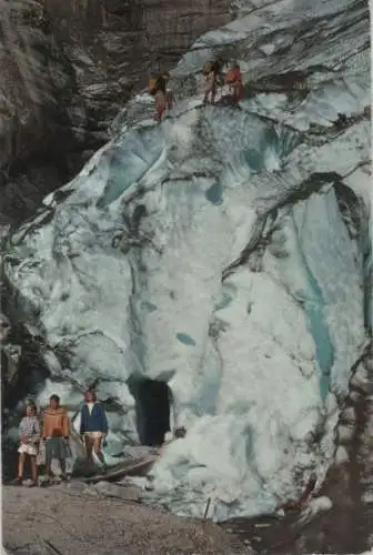 Schweiz - Schweiz - Oberer Grindelwaldgletscher - Eingang zur Eisgrotte - ca. 1970