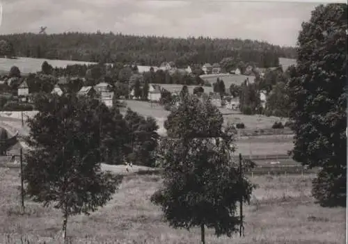 Bad Elster - Sohl - Blick auf den Ort - 1978