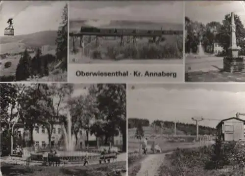 Oberwiesenthal - u.a. Blick zum Keilberg - 1983