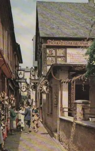 Rüdesheim, Rhein - Drosselgasse - ca. 1965