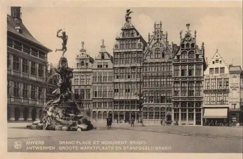 Belgien - Anvers - Antwerpen - Belgien - Grand Place