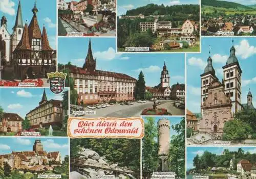 Odenwald - u.a. Burg Brauberg - ca. 1985