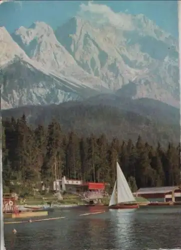 Eibsee - mit Pavillon - 1960