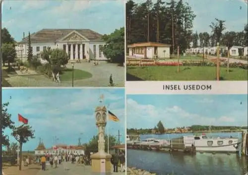 Usedom - u.a. Hafen - 1977