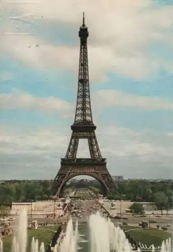 Frankreich - Frankreich - Paris - La Tour Eiffel - 1972