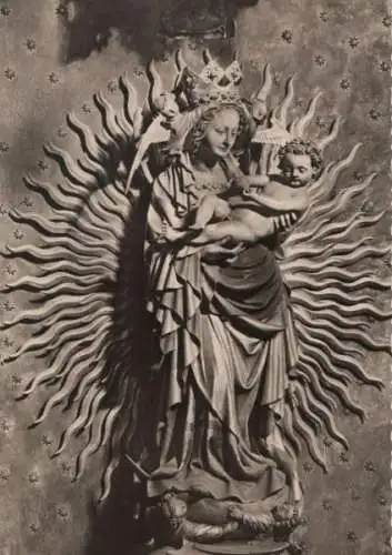 Nürnberg - Madonna, St. Sebalduskirche - ca. 1955