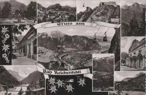 Bad Reichenhall - 10 Teilbilder - 1957