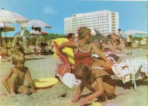 Rumänien - Mamaia - Rumänien - Strand und Hotel Sirena