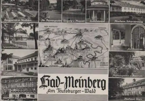 Bad Meinberg - u.a. Palmengarten am Brunnen - 1961