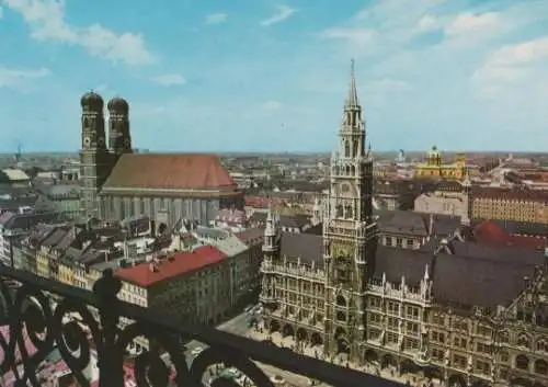 München - Rathaus vom Alten Peter - ca. 1985