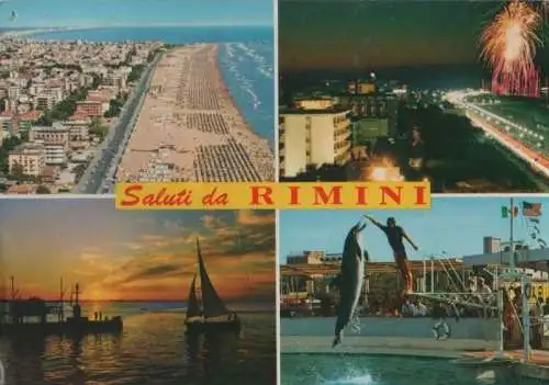 Italien - Italien - Rimini - 4 Teilbilder - 1987