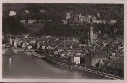 Heidelberg - vom Philosophenweg - ca. 1955