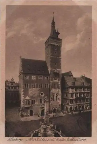 Würzburg - Altes Rathaus - ca. 1935