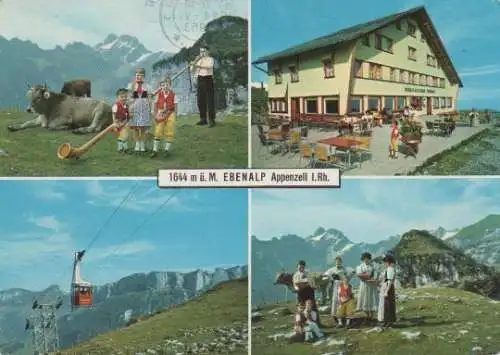 Schweiz - Schweiz - Ebenalp im Alpstein - Blick z. Säntis - 1963