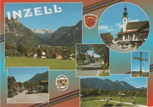 Inzell - Luftkurort und Wintersportplatz in den Bayerischen Alpen, im Chiemgau - 2001