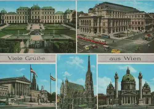 Österreich - Österreich - Wien - u.a. Karlskirche - ca. 1975