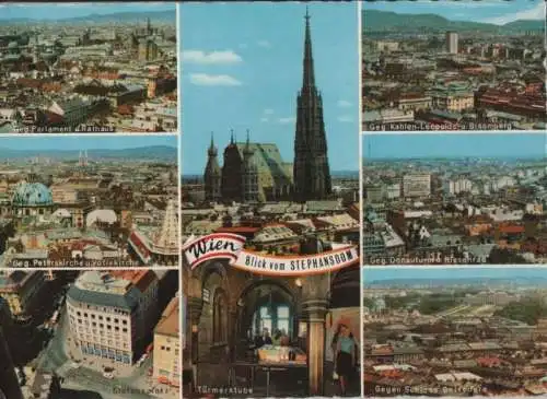 Österreich - Österreich - Wien - Blick vom Stephansdom - 1969