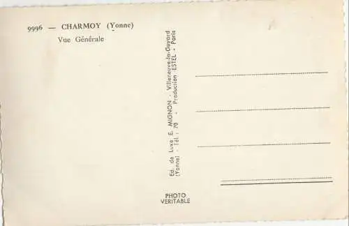 Frankreich - Charmoy - Frankreich - Vue generale