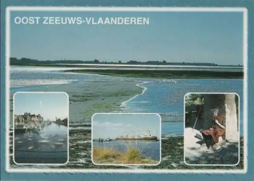 Niederlande - Niederlande - Zeeuws Vlaanderen - mit 4 Bildern - ca. 1985