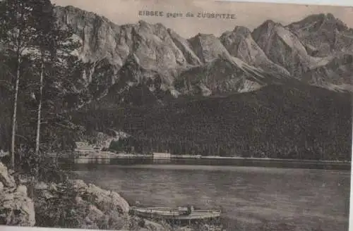 Eibsee - gegen Zugspitze