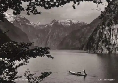 Berchtesgadener Land - Königssee - ca. 1960