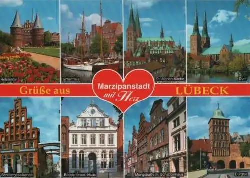 Lübeck - u.a. Mengstraße - 2003