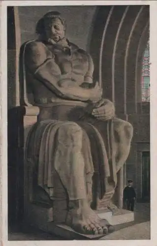 Leipzig - Völkerschlachtdenkmal, Opferfreudigkeit - ca. 1940