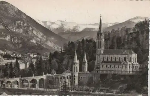 Frankreich - Frankreich - Lourdes - La Basilique - 1958