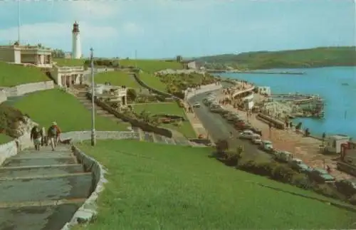 Großbritannien - Großbritannien - Plymouth - Smeaton Tower and Lido - ca. 1970