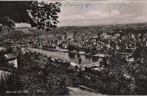 Würzburg - Blick auf die Stadt - 1956