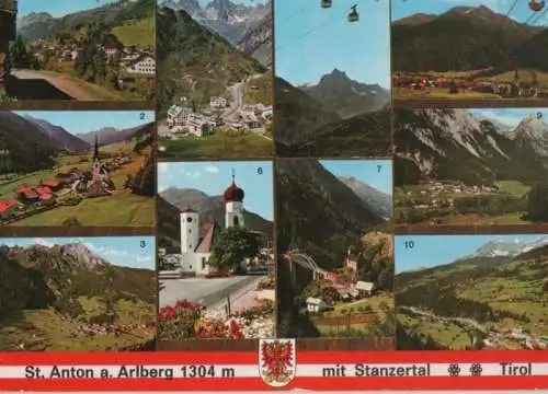 Österreich - Österreich - St. Anton - mit Stanzertal - 1970