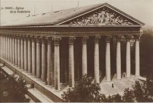 Frankreich - Paris - Frankreich - Eglise de la Madeleine