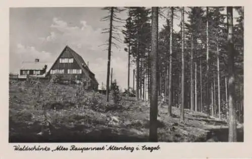 Altenberg Erzgeb. - Waldschänke Altes Raupennest - 1953