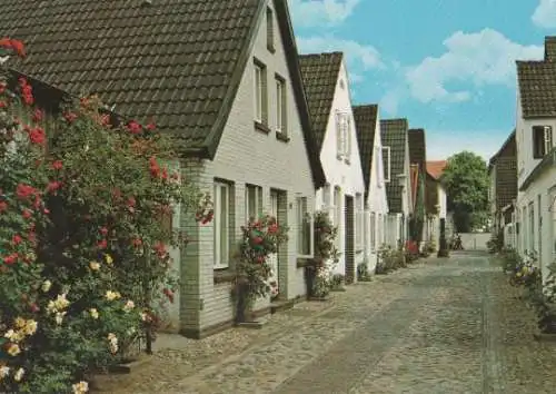 Wyk auf Föhr - Carl-Häberlin-Straße - ca. 1975