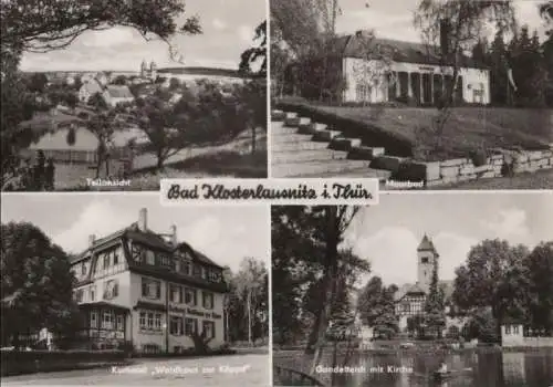 Bad Klosterlausnitz - u.a. Teilansicht - ca. 1975