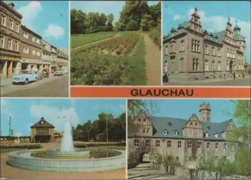 Glauchau - u.a. Dr.-Friedrichs-Straße - 1981