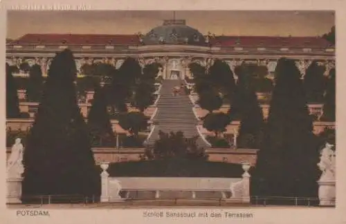 Potsdam - Schloß Sanssouci - 1929