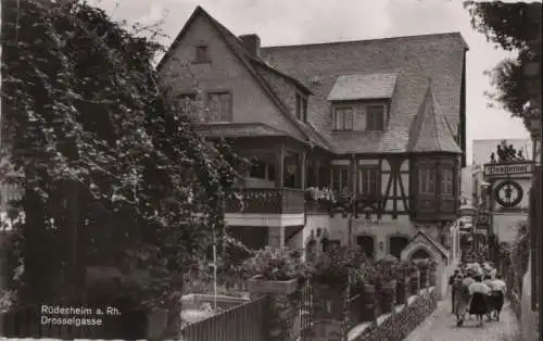 Rüdesheim - Drosselgasse - ca. 1960