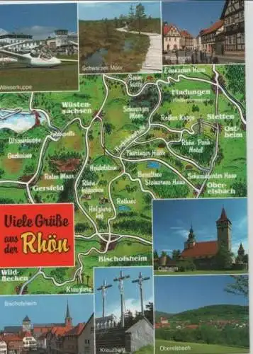 Rhön - u.a. Fladungen - ca. 1995