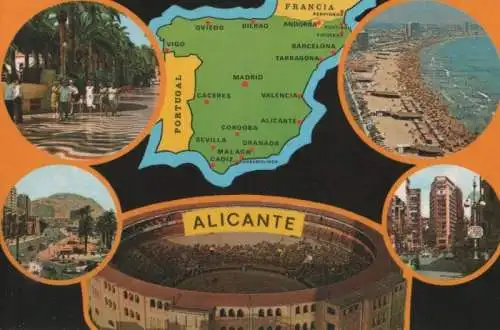 Spanien - Spanien - Alicante - Bellezas de la Ciudad - 1985