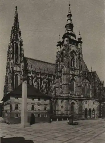 Tschechien - Tschechien - Prag - Praha - Burg - ca. 1960