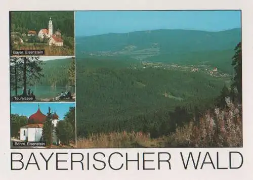 Bayerischer Wald - u.a. Teufelssee - ca. 1985