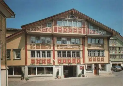 Schweiz - Schweiz - Appenzell - Marktgasse, Restaurant Traube - ca. 1980