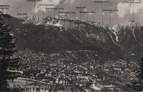 Österreich - Österreich - Innsbruck - mit Nordkette - 1954